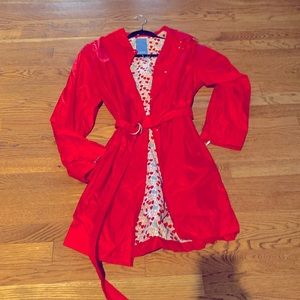 ESCADA SPORT NWOT red rain jacket